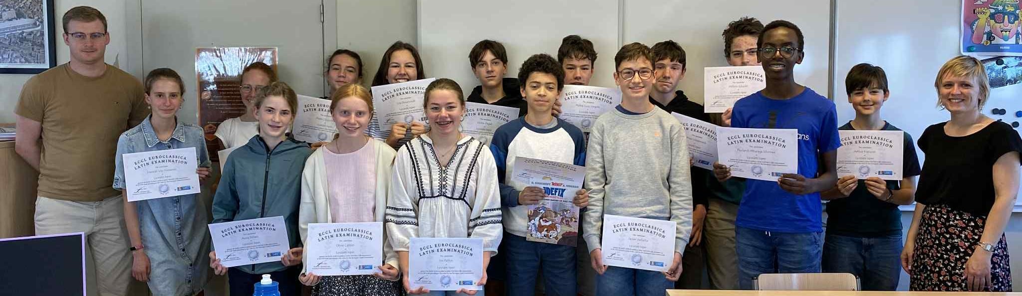 Euroclassica - medaillewinnaars zilver en goud